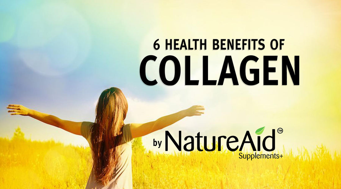 6 health benefits of collagen supplements by NatureAid Cambodia. The best collagen supplements and vitamins in Phnom Penh, Cambodia